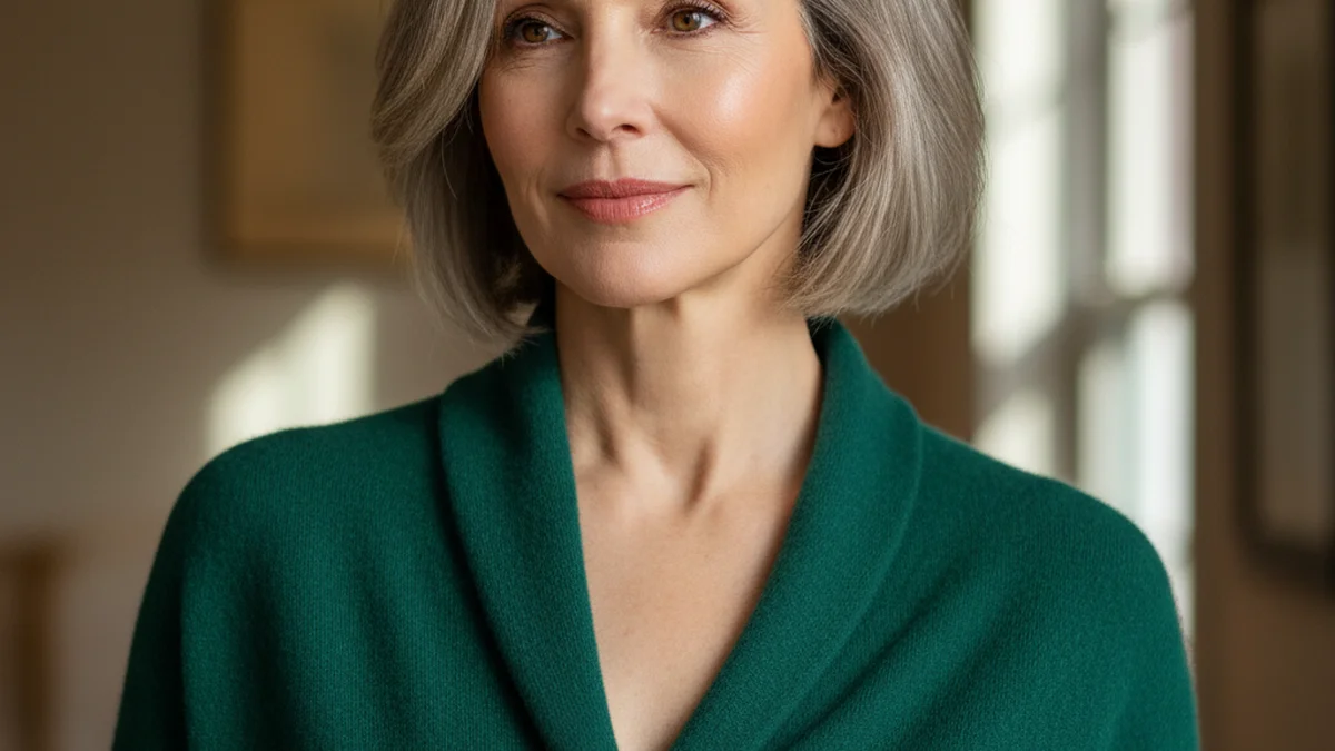 Couleurs qui illuminent le teint après 50 ans