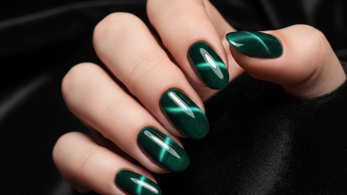 Ongles cat eye magnétique bande lumineuse tridimensionnelle