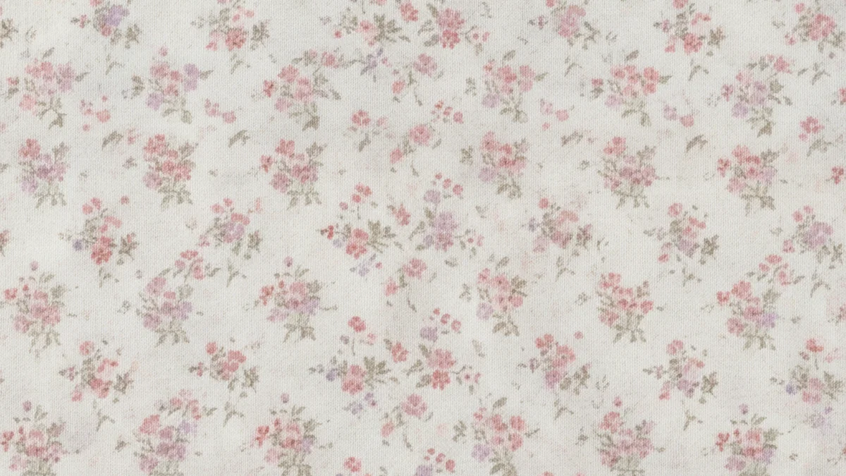 Vêtement a imprime petites fleurs ditsy, motif discret et élégant