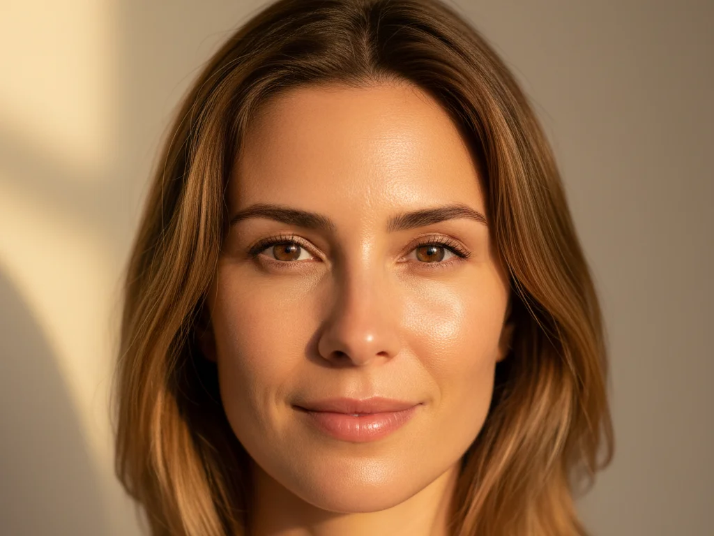 Peau éclatante après gommage au miel naturel