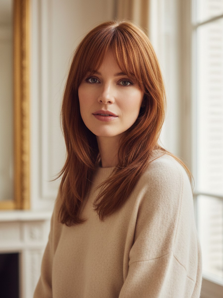 La frange : l'accessoire capillaire numéro un