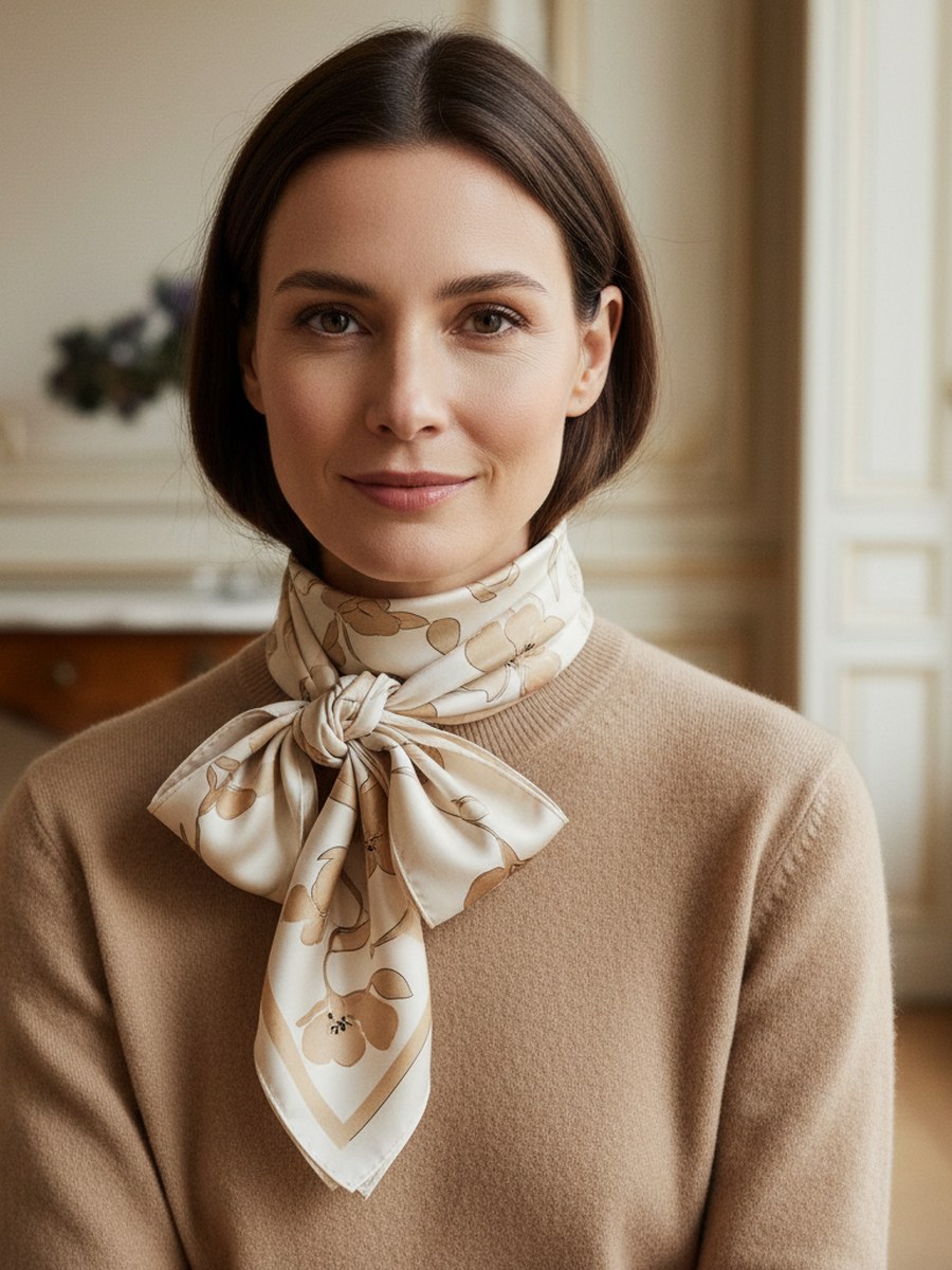 12 façons stylées de nouer un foulard ou une écharpe