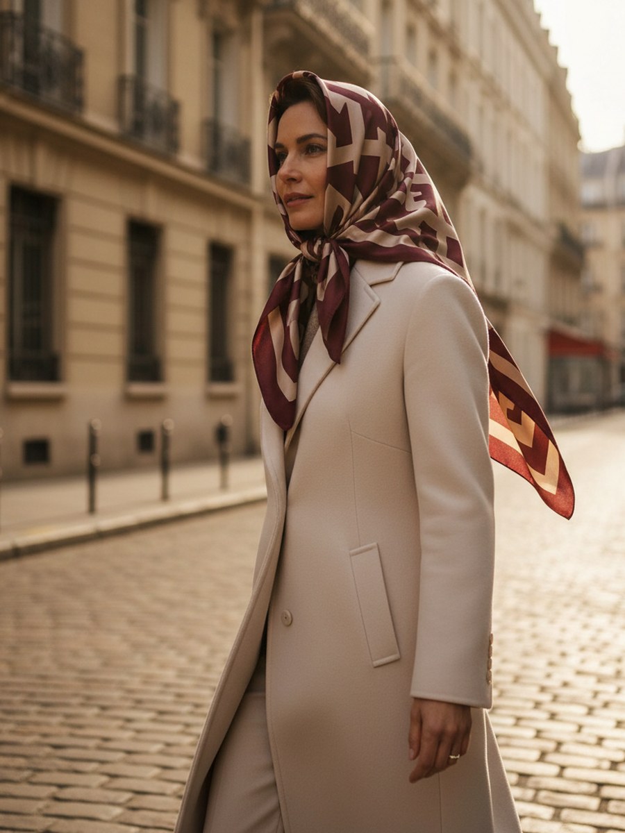 12 façons stylées de nouer un foulard ou une écharpe