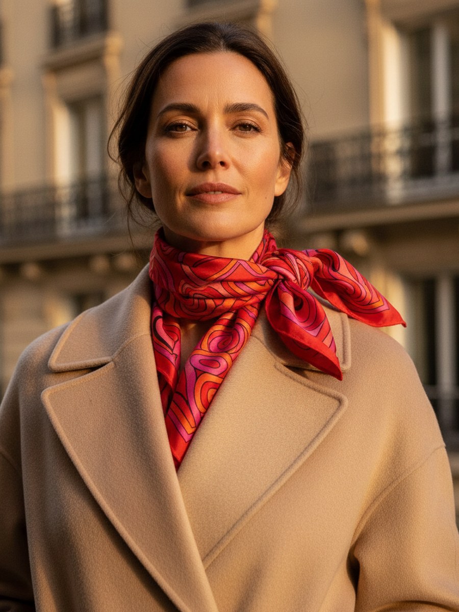 Comment associer les couleurs de votre foulard à votre tenue