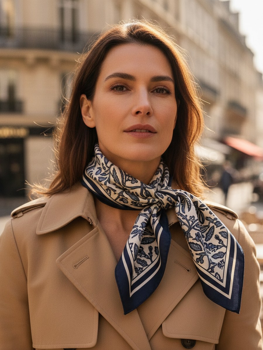 12 façons stylées de nouer un foulard ou une écharpe