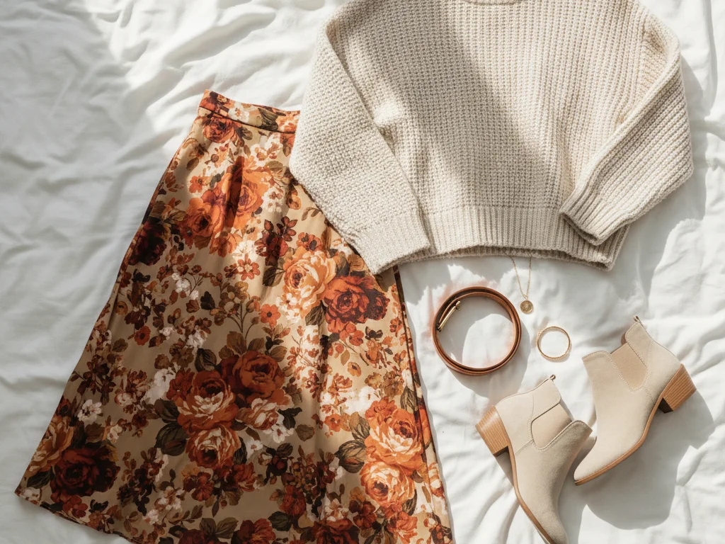 Comment associer l'imprimé fleuri avec des pièces unies