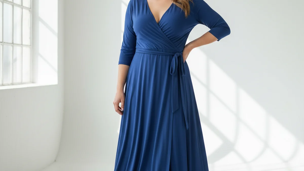 Silhouette morphologie en 8 sablier avec courbes prononcées