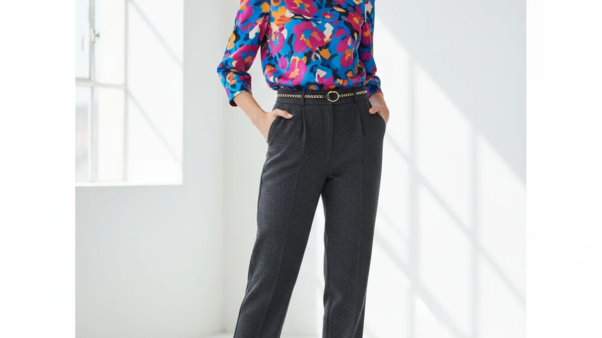 Silhouette morphologie en A avec épaules étroites et hanches larges