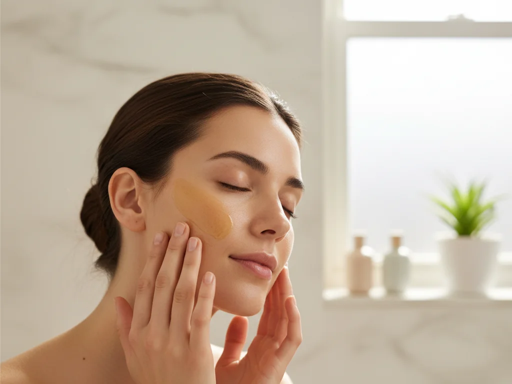 Nettoyage du visage à l'huile végétale