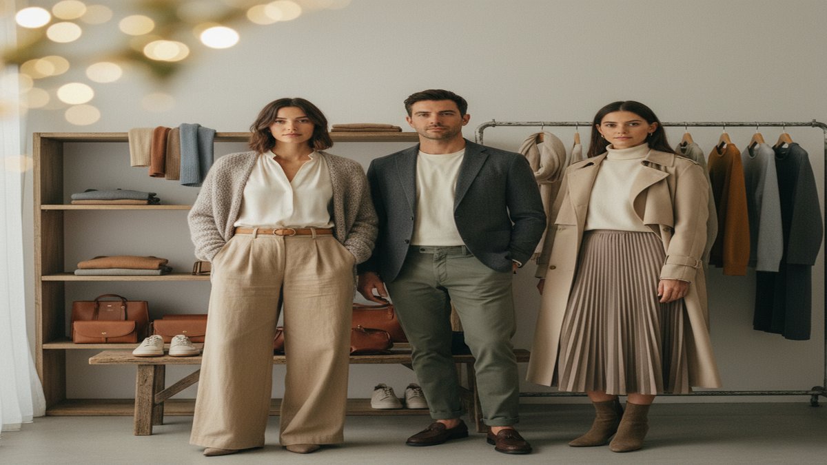 Système de couleurs pour garde-robe capsule : base neutre avec touches de couleur