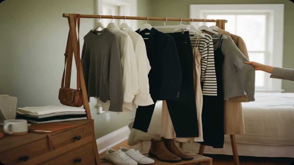Capsule wardrobe : composer une garde-robe minimaliste et polyvalente