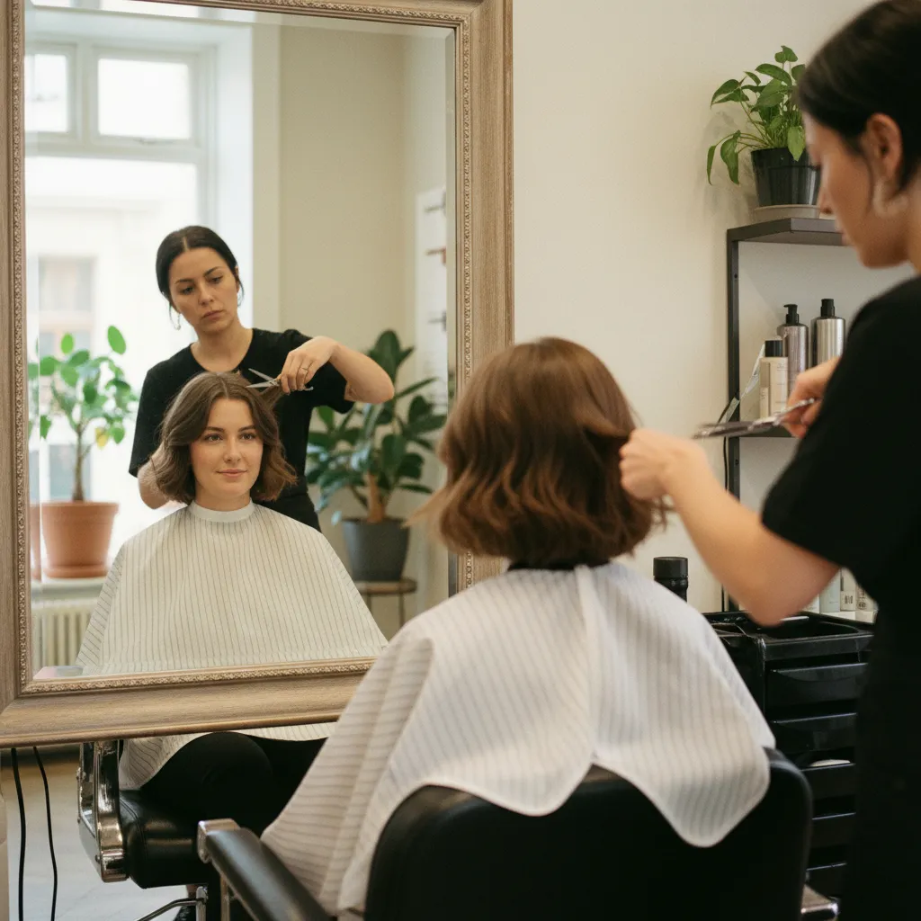 Le passage au court : un moment de transformation capillaire à confier à un visagiste