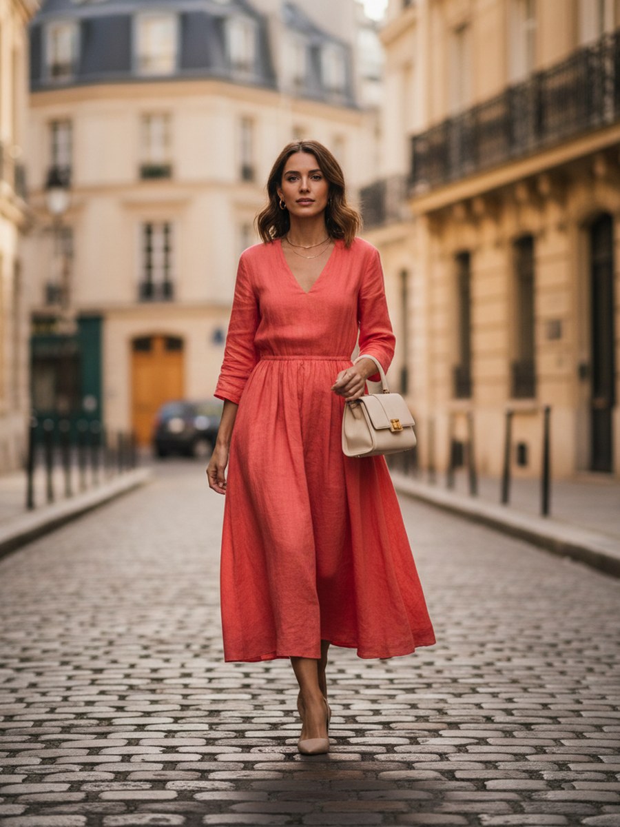 La robe en lin : le choix écoresponsable et élégant
