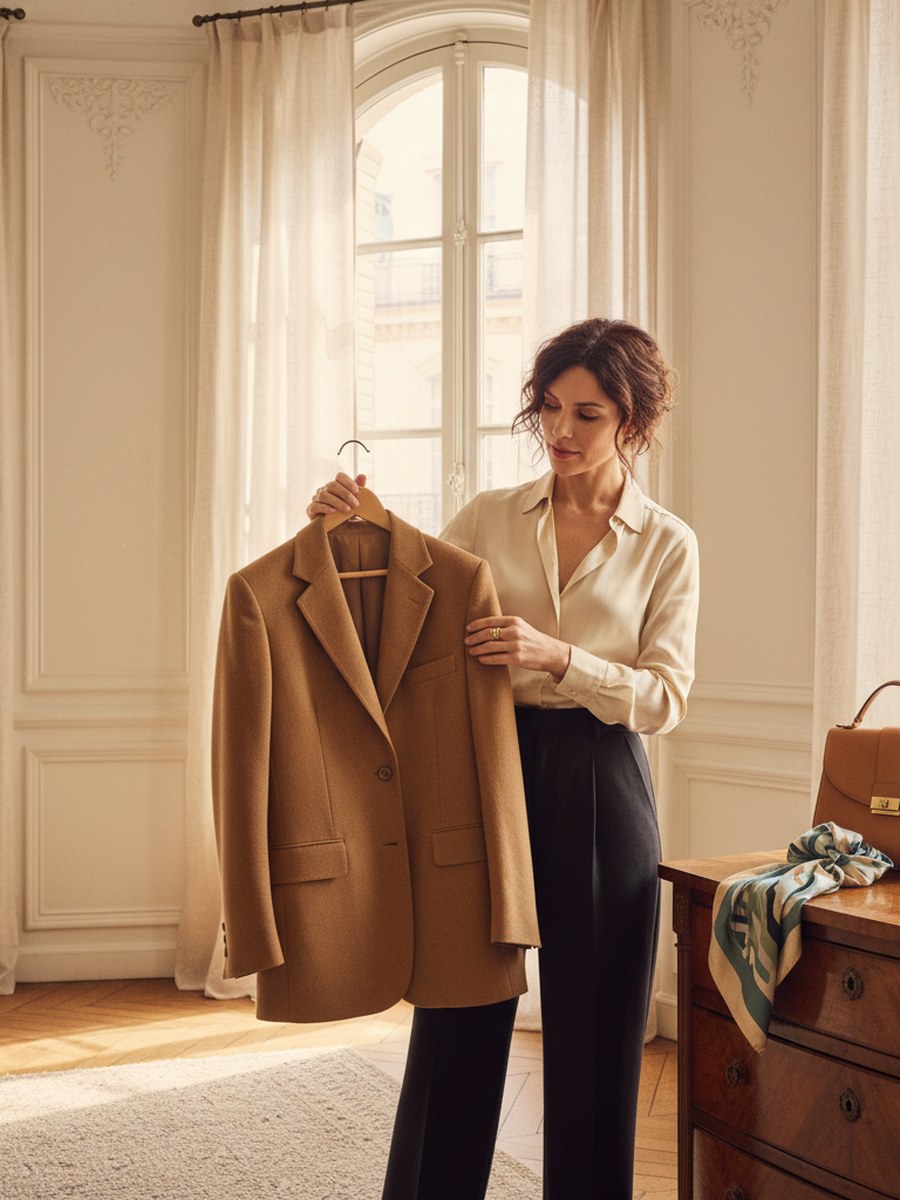 Un dressing qui a du sens (et du style)