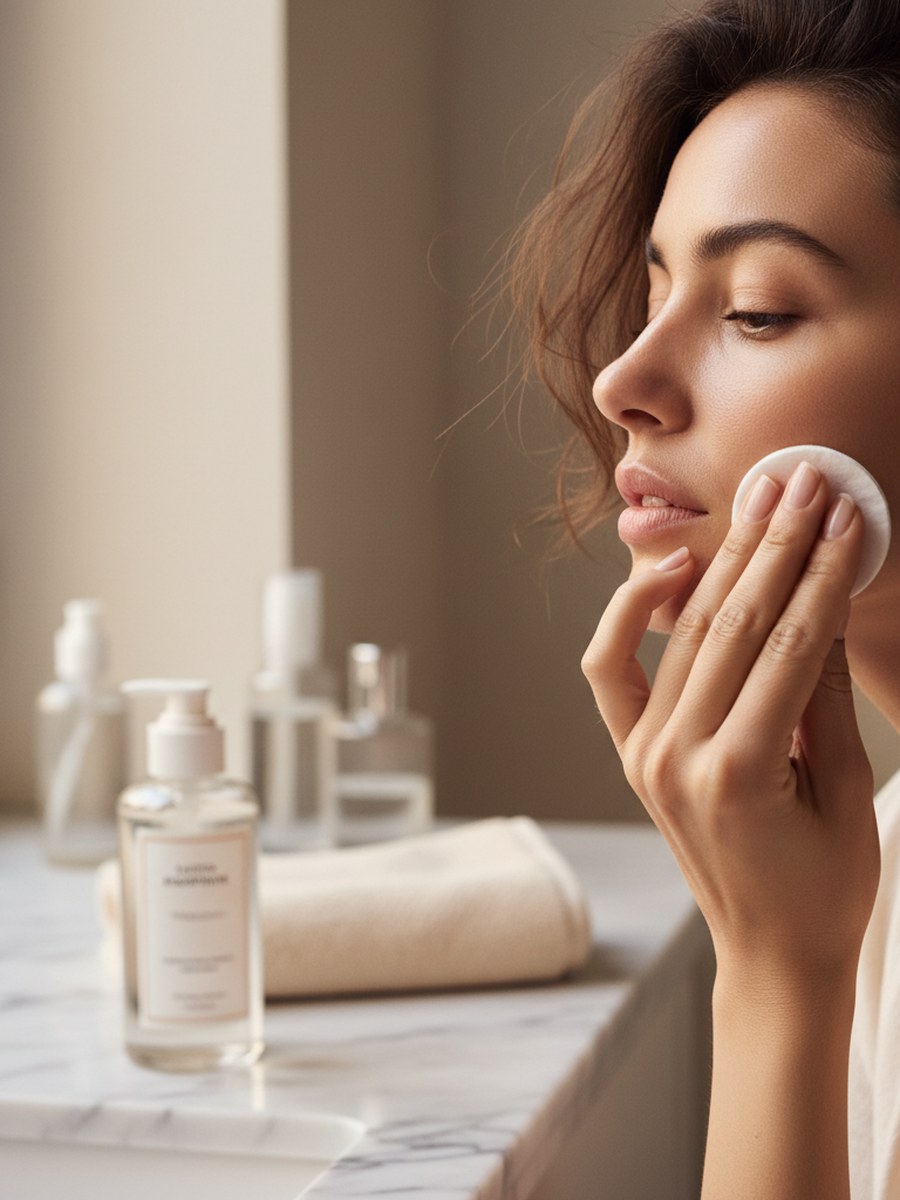 La routine complète matin : 5 étapes pour matifier votre