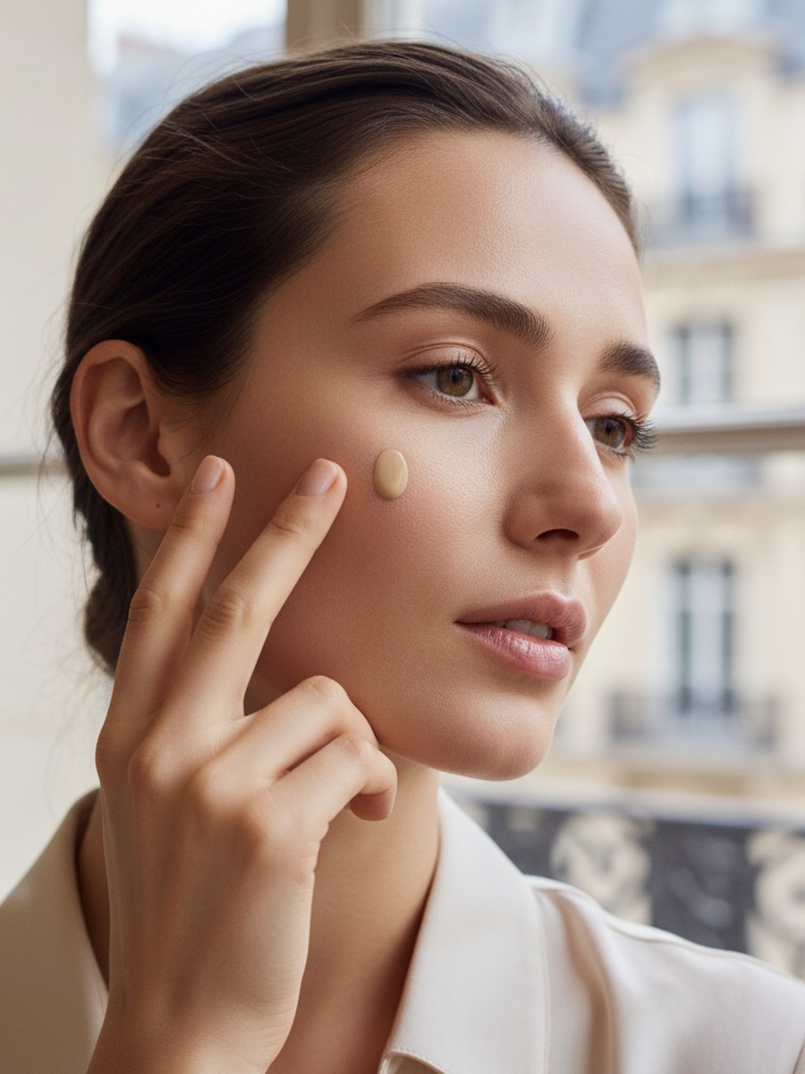 Étape 2 : Unifier le teint sans effet masque