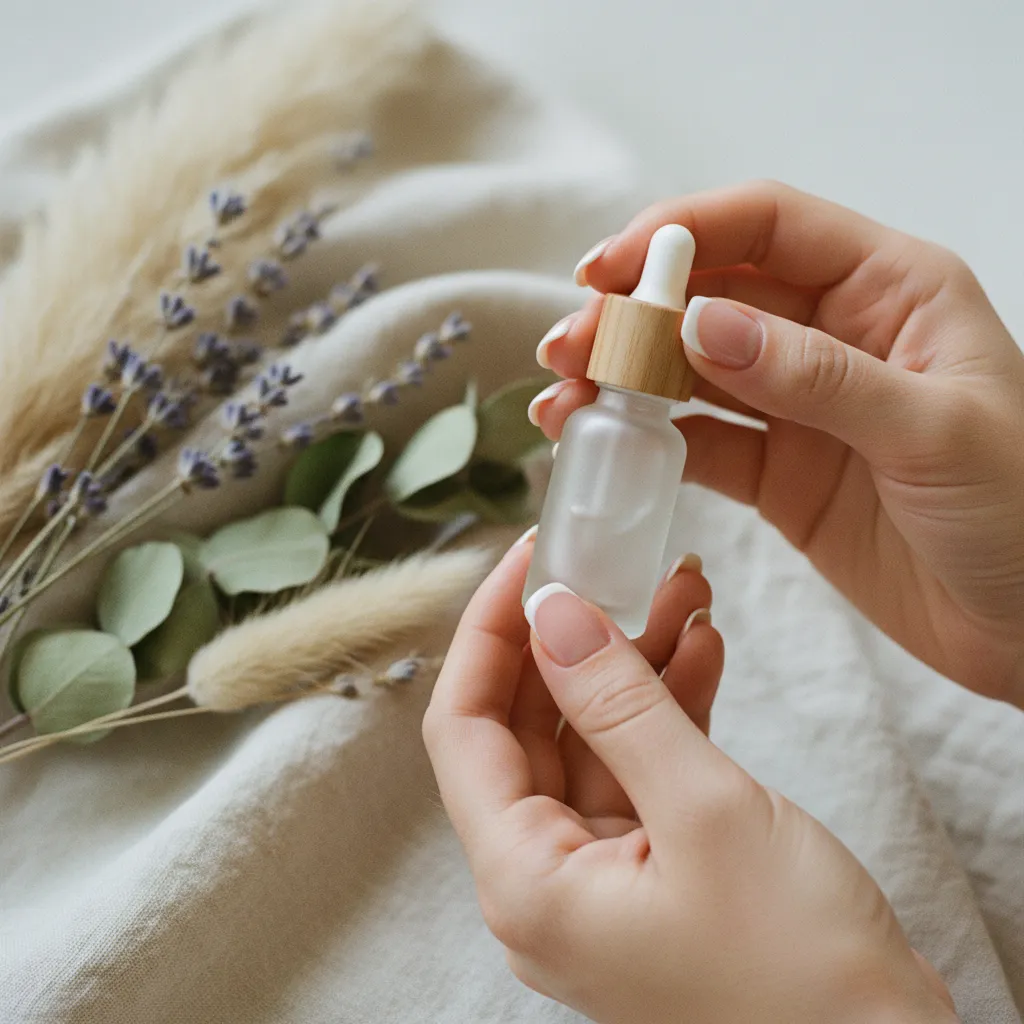 Application d'huile à cuticules pour prolonger la tenue de la manucure