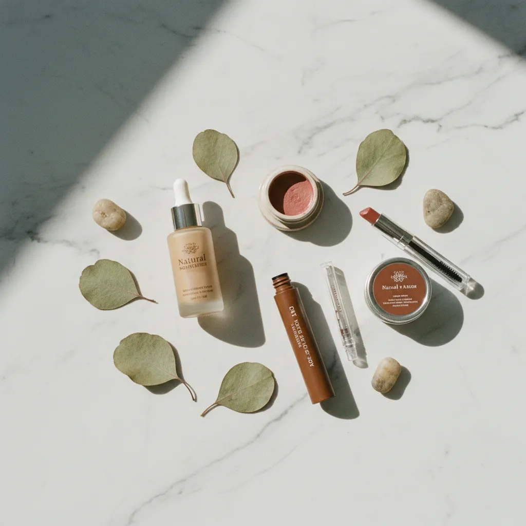 Les essentiels d'une trousse maquillage au naturel complète et épurée
