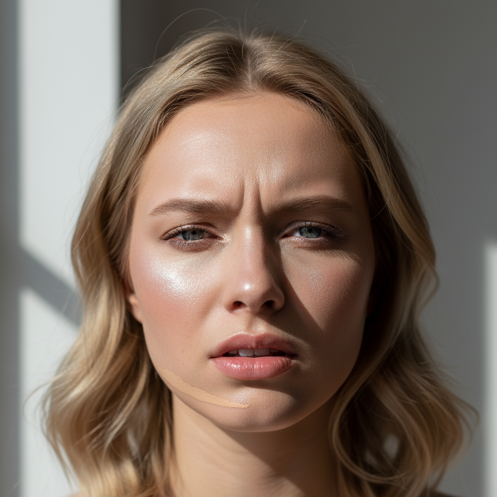 Exemple d'erreurs courantes de maquillage mariée à éviter