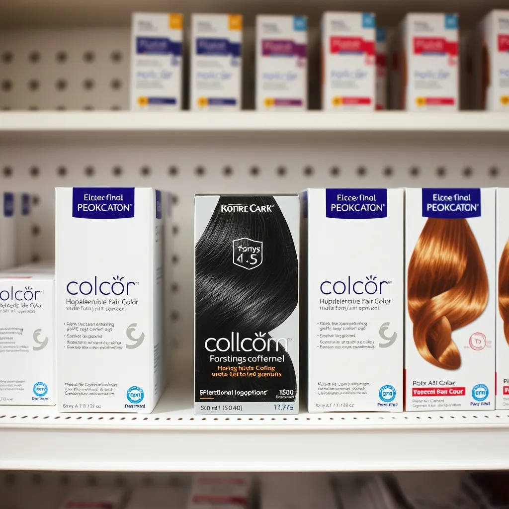 Sélection de colorations sans PPD disponibles en pharmacie et parapharmacie
