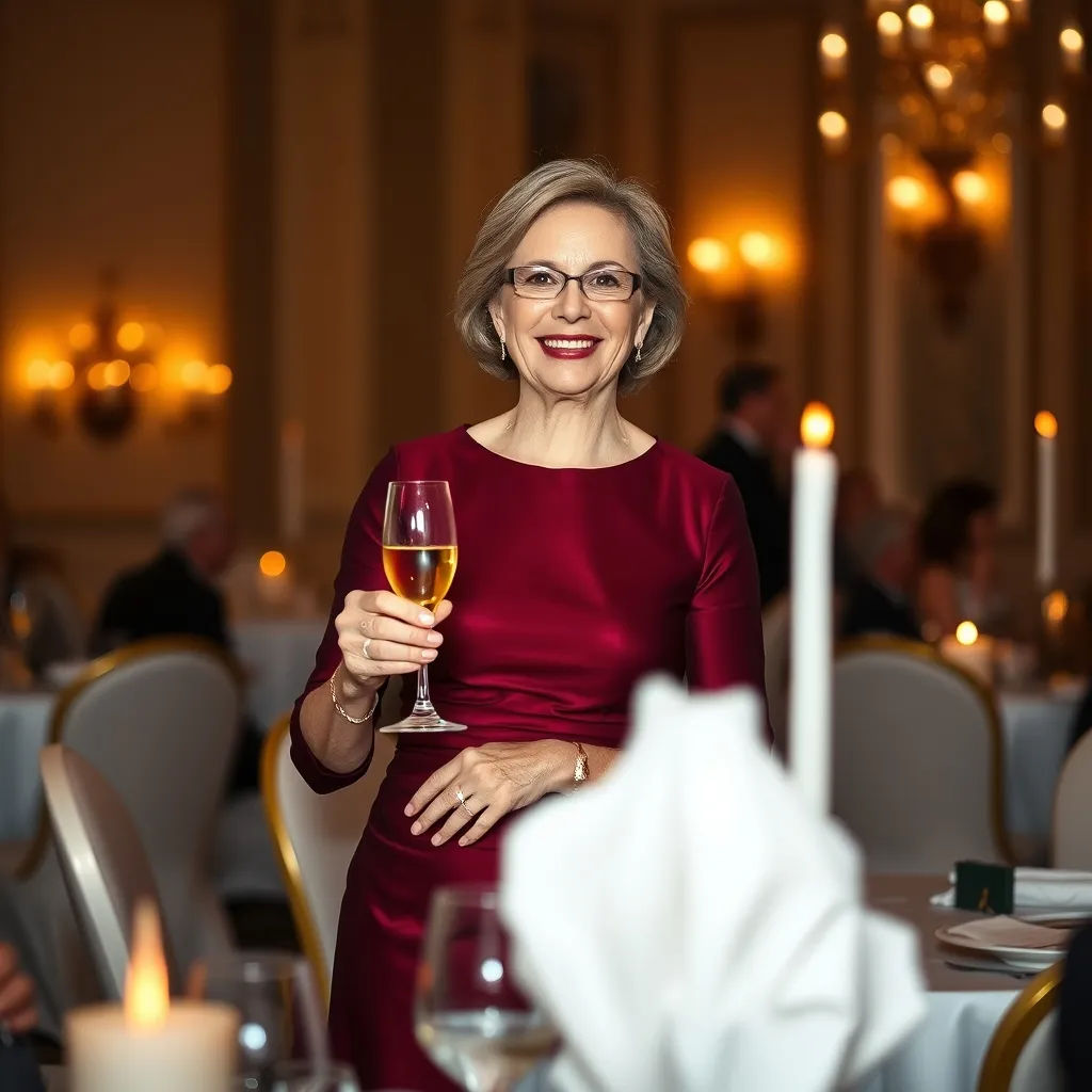 Après 50 ans, misez sur des matières nobles et des couleurs profondes comme le bordeaux pour un effet raffiné