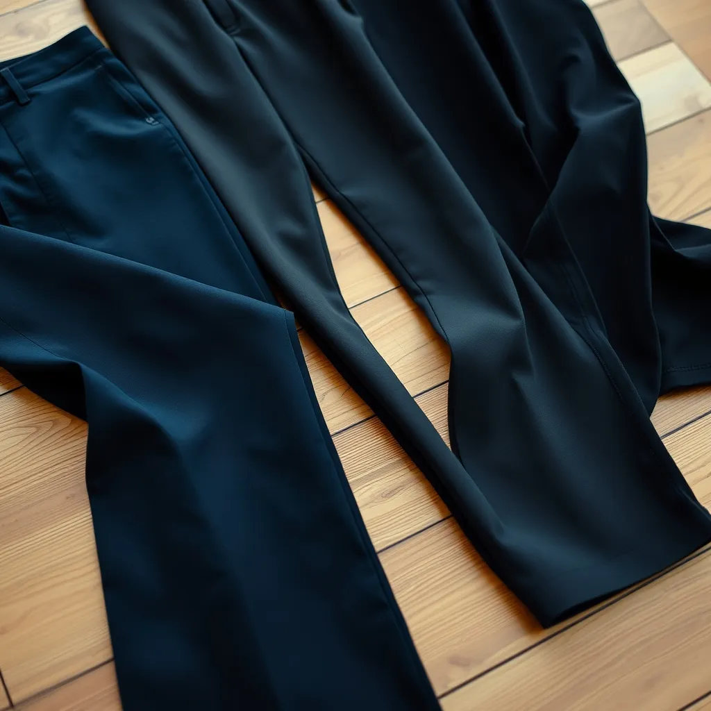 Comparaison des coupes de pantalon les plus flatteuses pour une silhouette ronde et grande