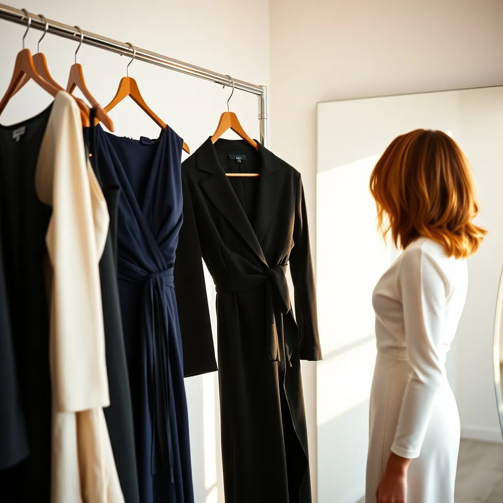 Choisir entre différentes coupes de robes cocktail selon sa morphologie