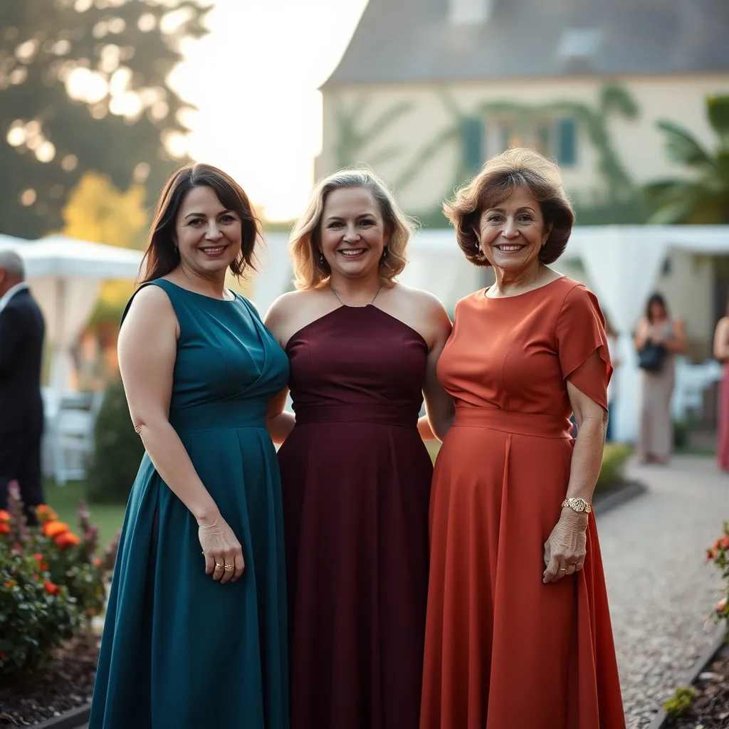 Trois silhouettes différentes, trois couleurs de septembre : chaque morphologie trouve sa tenue idéale
