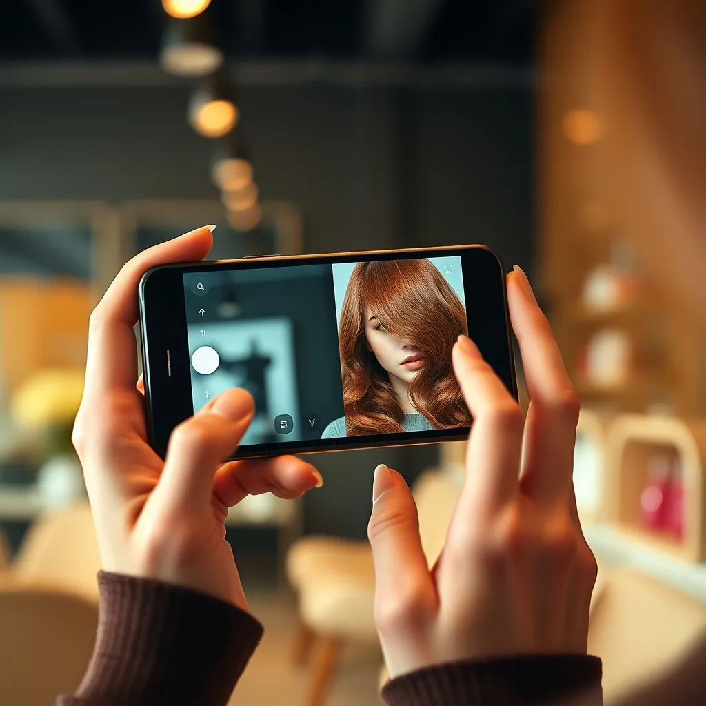 Les applications de test coloration utilisent la réalité augmentée pour un rendu réaliste